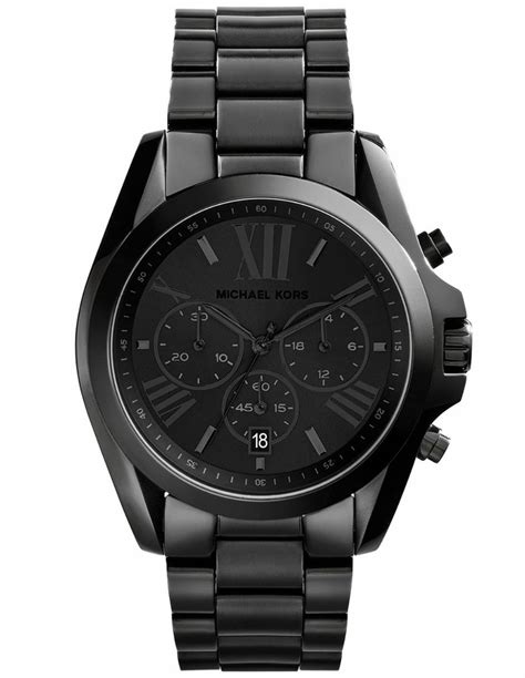 reloj negro michael kors hombre|reloj Michael Kors precio.